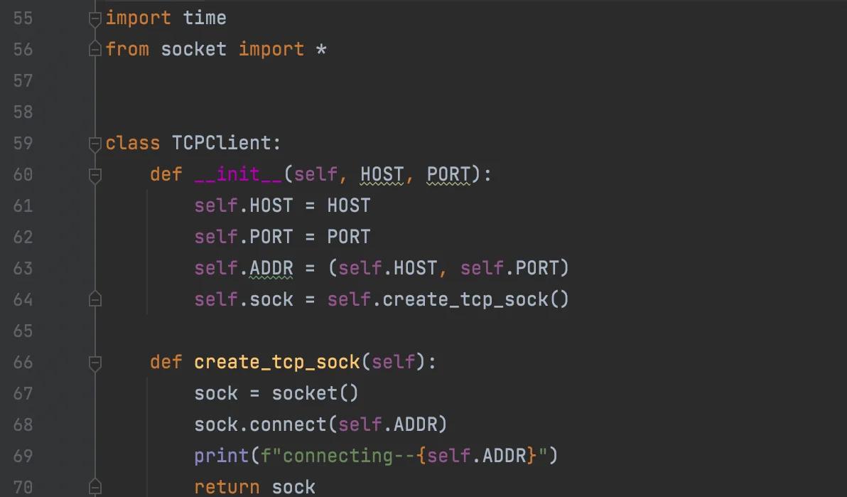 python3客户端神奇的python代码